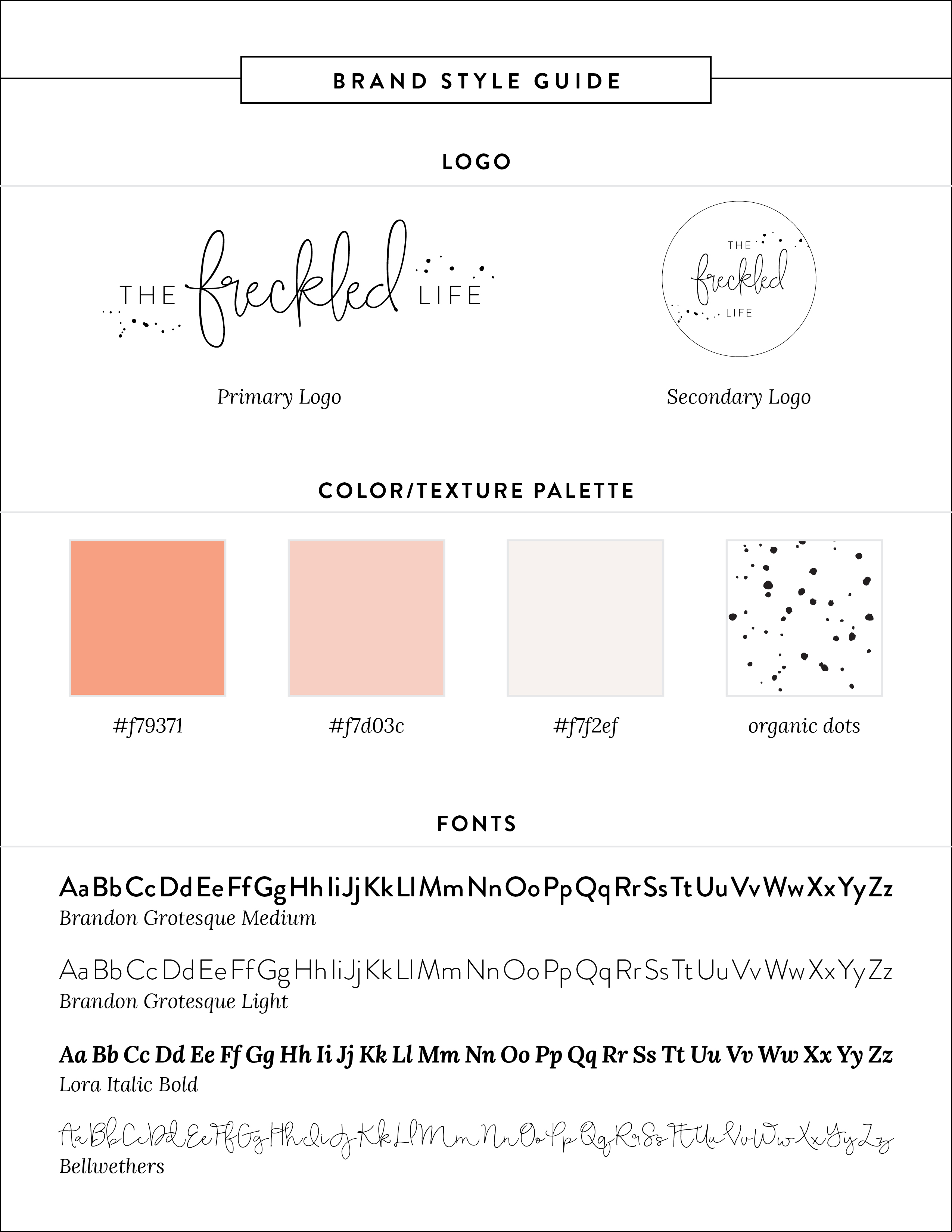 Portfolio | The Freckled Life